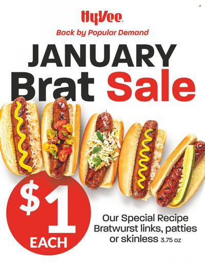 Hy-Vee (IA, IL, MN, MO, SD) Weekly Ad Flyer Specials January 1 to January 31, 2024