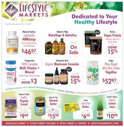 Lifestyle Markets Flyer January 3 to 21