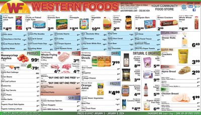 Western Foods Flyer January 3 to 9