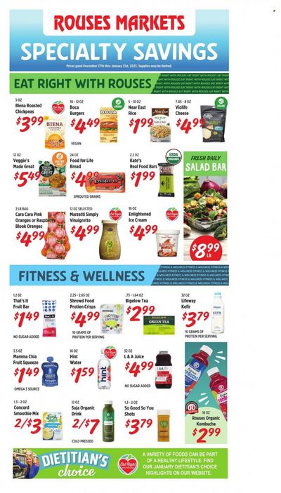 Rouses Markets (AL) Weekly Ad Flyer Specials December 27 to January 31, 2024