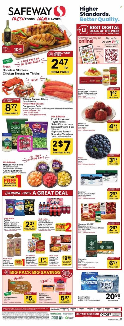 Safeway (NE) Weekly Ad Flyer Specials January 3 to January 9, 2024