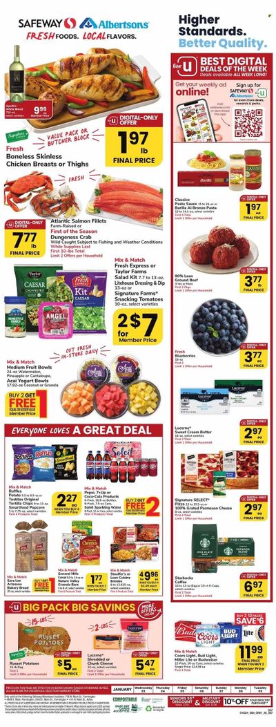 Safeway (NM) Weekly Ad Flyer Specials January 3 to January 9, 2024