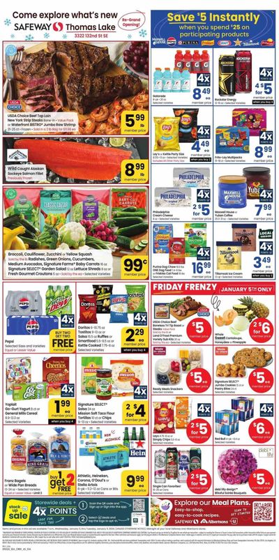 Safeway (WA) Weekly Ad Flyer Specials January 3 to January 9, 2024