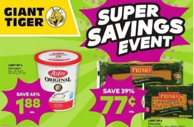 Giant Tiger Canada Flyer Deals January 3rd – 9th