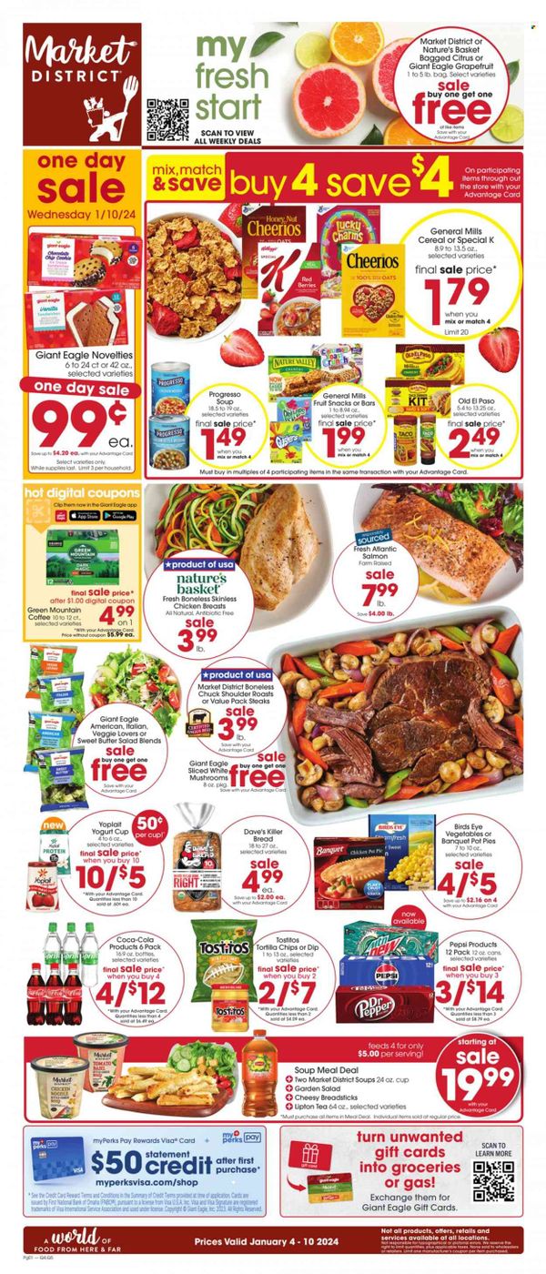 Giant Eagle (OH) Weekly Ad Flyer Specials January 4 to January 10, 2024