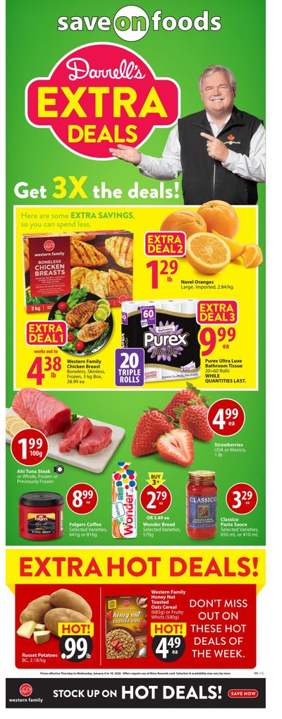 Save On Foods (SK) Flyer January 4 to 10
