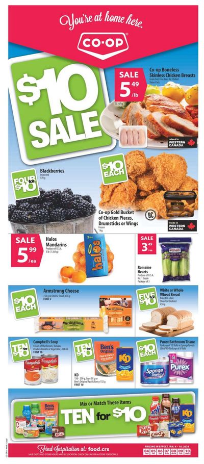 Co-op (West) Food Store Flyer January 4 to 10