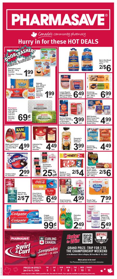 Pharmasave (Atlantic) Flyer January 5 to 11