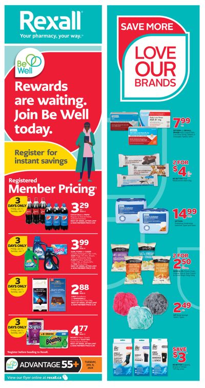 Rexall (ON) Flyer January 5 to 18