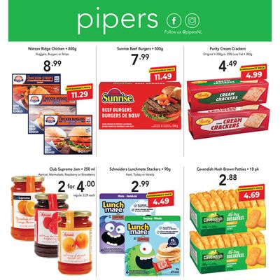 Pipers Superstore Flyer January 4 to 10