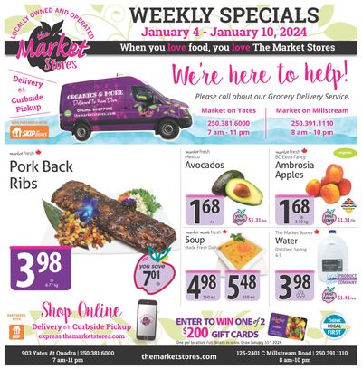 The Market Stores Flyer January 4 to 10