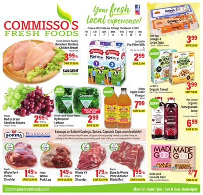 Commisso's Fresh Foods Flyer January 5 to 11