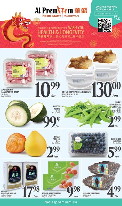Al Premium Food Mart (McCowan) Flyer January 4 to 10