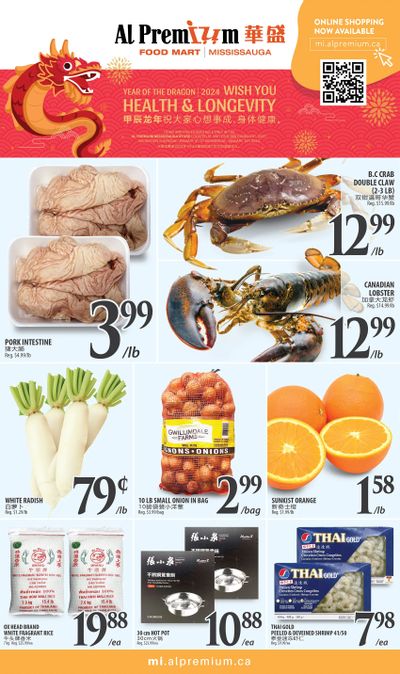 Al Premium Food Mart (Mississauga) Flyer January 4 to 10