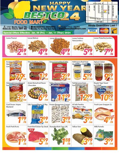 BestCo Food Mart (Etobicoke) Flyer January 5 to 11