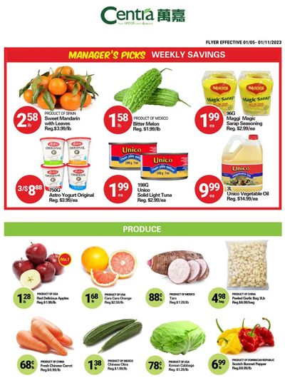 Centra Foods (North York) Flyer January 5 to 11