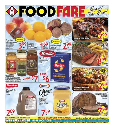Food Fare Flyer January 6 to 12
