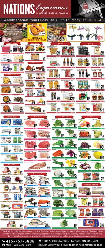 Nations Fresh Foods (Toronto) Flyer January 5 to 11