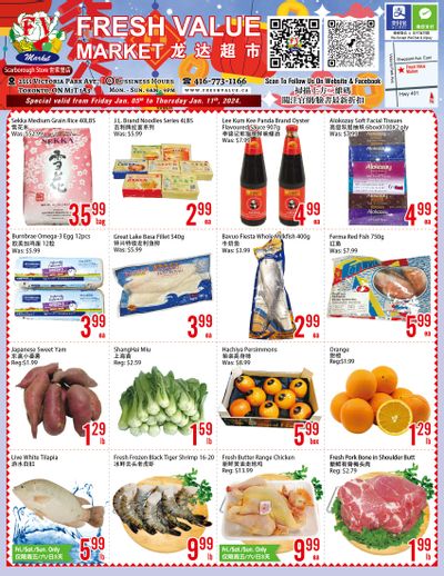 Fresh Value (Scarborough) Flyer January 5 to 11