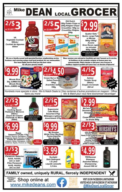 Mike Dean Local Grocer Flyer January 5 to 11