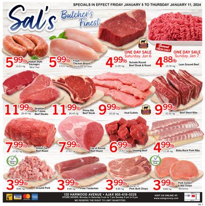 Sal's Grocery Flyer January 5 to 11