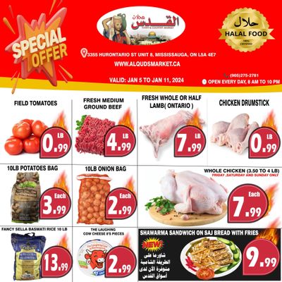 Al-Quds Supermarket Flyer January 5 to 11