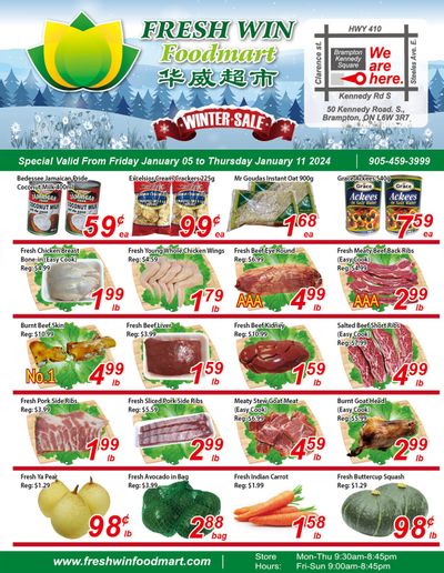 Fresh Win Foodmart Flyer January 5 to 11