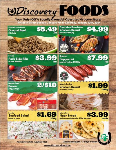 Discovery Foods Flyer January 7 to 13
