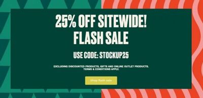 The Body Shop Canada Flash Sale : Save 25% Sitewide with Pomo Code