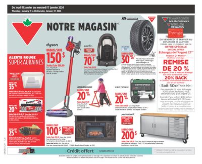 Canadian Tire (QC) Flyer January 11 to 17