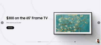 Samsung Canada: Save $300 on the 65″ Frame TV + More