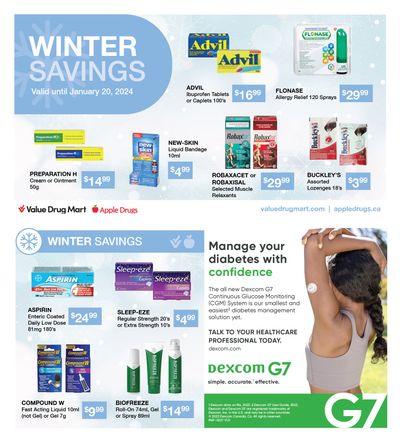 Apple Drugs Flyer January 7 to 20