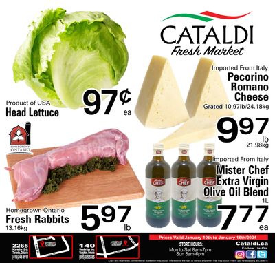Cataldi Fresh Market Flyer January 10 to 16