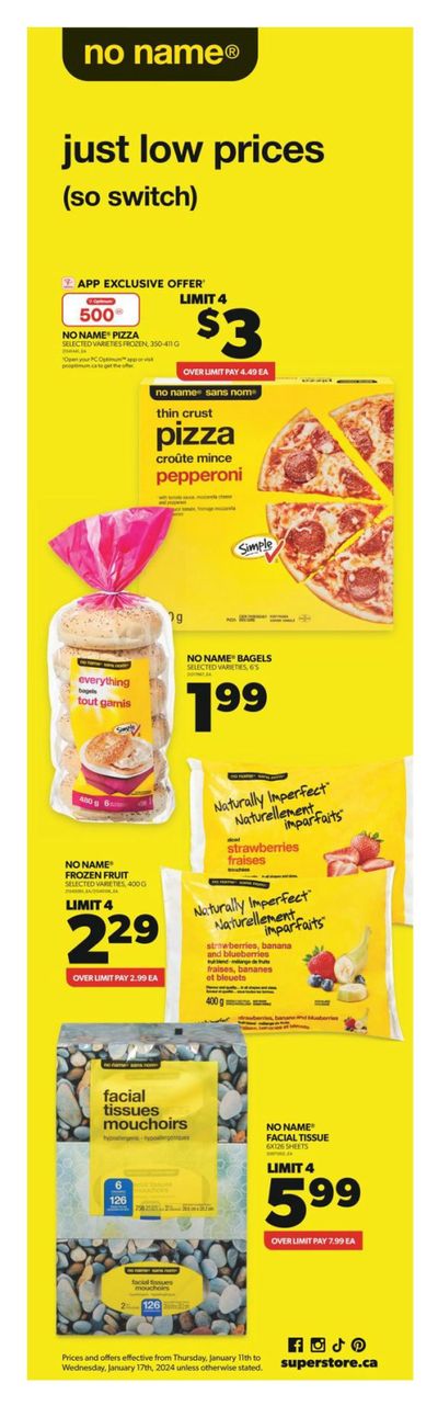 Real Canadian Superstore (West) Flyer January 11 to 17