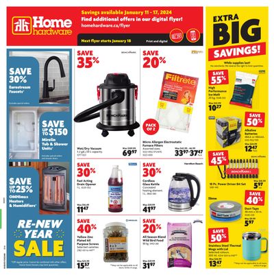 Home Hardware (ON) Flyer January 11 to 17