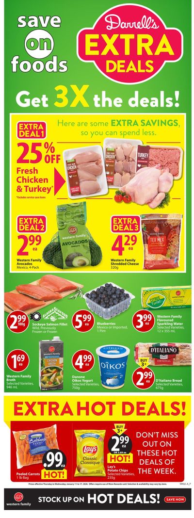 Save On Foods (BC) Flyer January 11 to 17