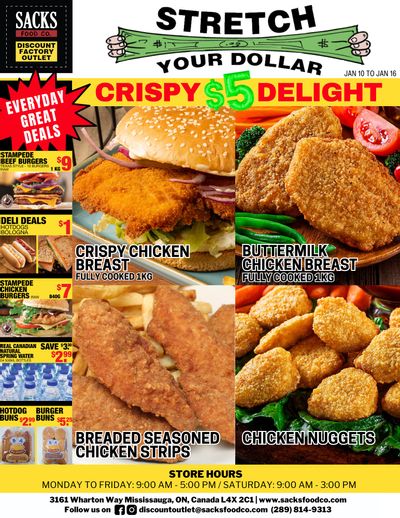 Sacks Food Co. Flyer January 10 to 16