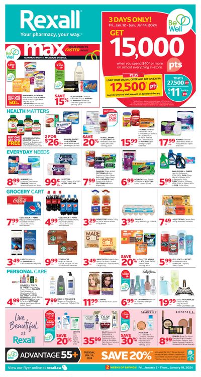 Rexall (BC) Flyer January 12 to 18