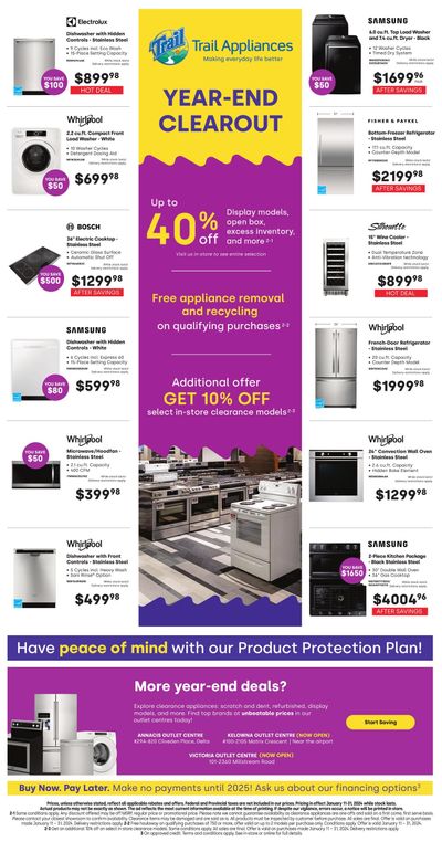 Trail Appliances (BC) Flyer January 11 to 31