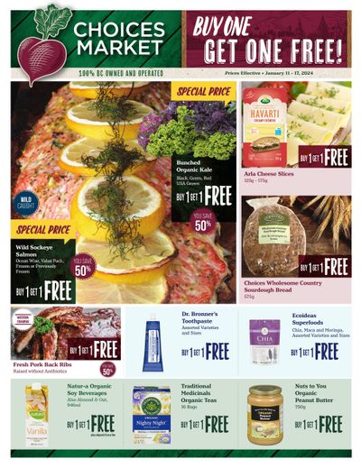 Choices Market Flyer January 11 to 17