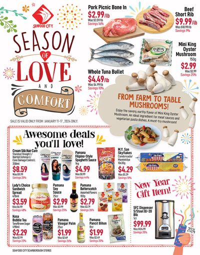 Seafood City Supermarket (ON) Flyer January 11 to 17