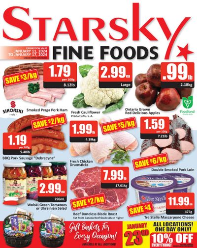 Starsky Foods Flyer January 11 to 17