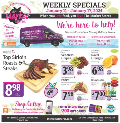 The Market Stores Flyer January 11 to 17
