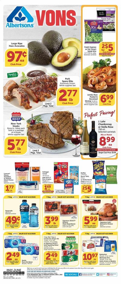 Albertsons Weekly Ad & Flyer May 27 to June 2