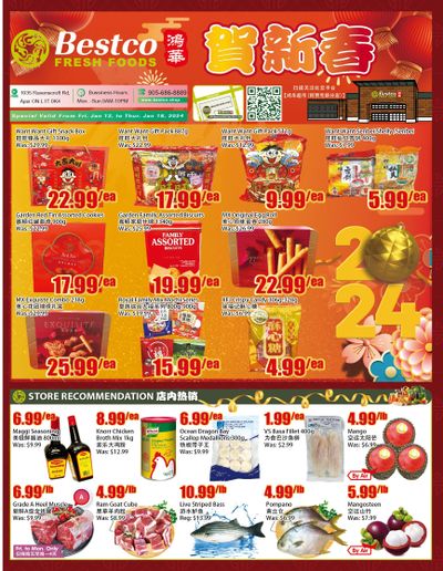 BestCo Food Mart (Ajax) Flyer January 12 to 18