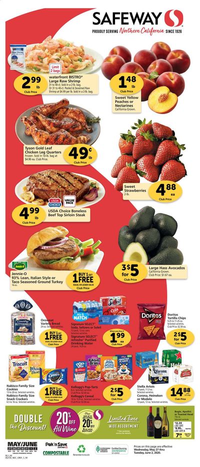 Safeway Weekly Ad & Flyer May 27 to June 2