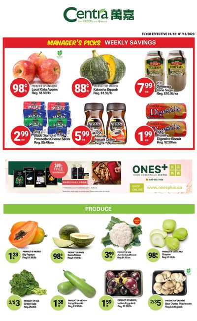 Centra Foods (North York) Flyer January 12 to 18