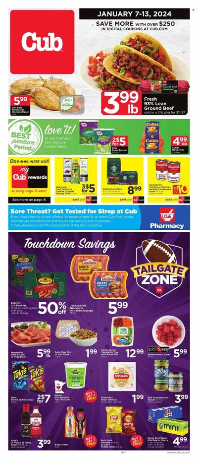 Cub Foods (MN) Weekly Ad Flyer Specials January 7 to January 13, 2024