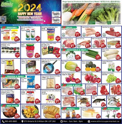 Ethnic Supermarket (Milton) Flyer January 12 to 18