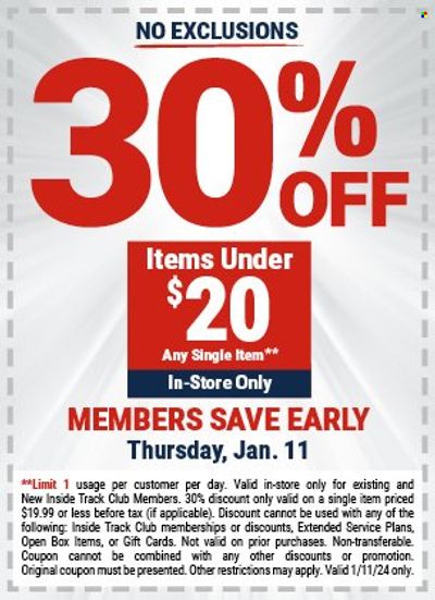 Harbor Freight Weekly Ad Flyer Specials January 11 to January 11, 2024
